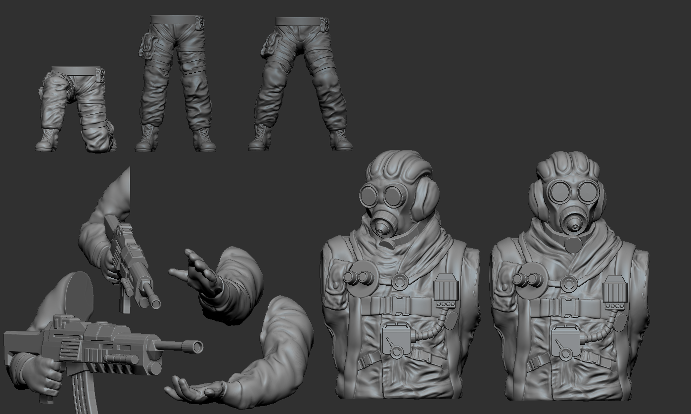 3D Model: Russian Pilot "Face" - Incursion America